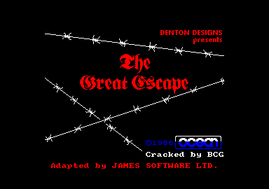 The great escape_BCG.rar